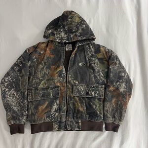 Mossy Oak Kids Camouflage Puffer Jacket